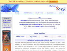 Tablet Screenshot of bipinjoshi.com